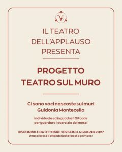 corsi di recitazione a Guidonia, teatro educazione, laboratori di teatro